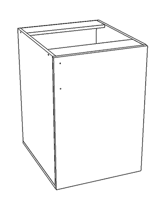 Стол-Тумба-1 (850х500х600 под раковину)